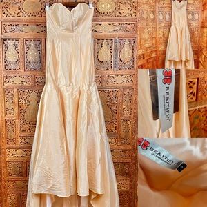 Women’s Strapless Formal Hi-Low Dress NWT